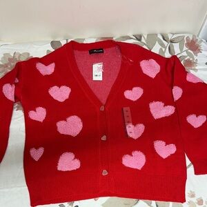 32 Degrees Red Knit Sweater